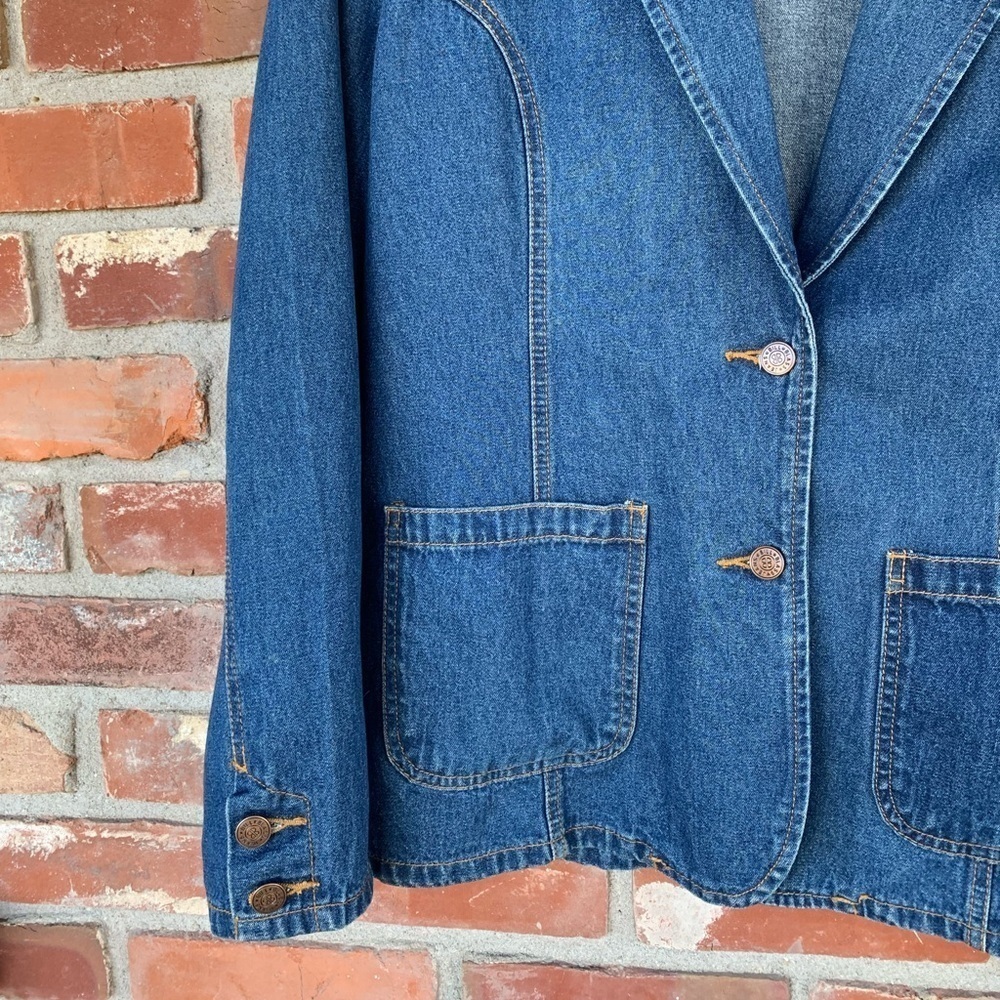 Bill Blass Denim Jacket - Picture 4 of 5